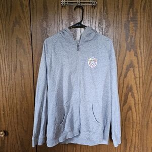 American Fighter Light Gray Women's Hoodie